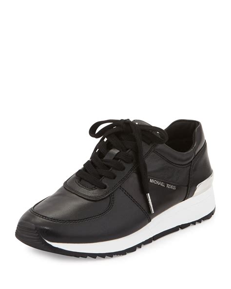 Michael Michael Kors Allie Leather Sneakers 